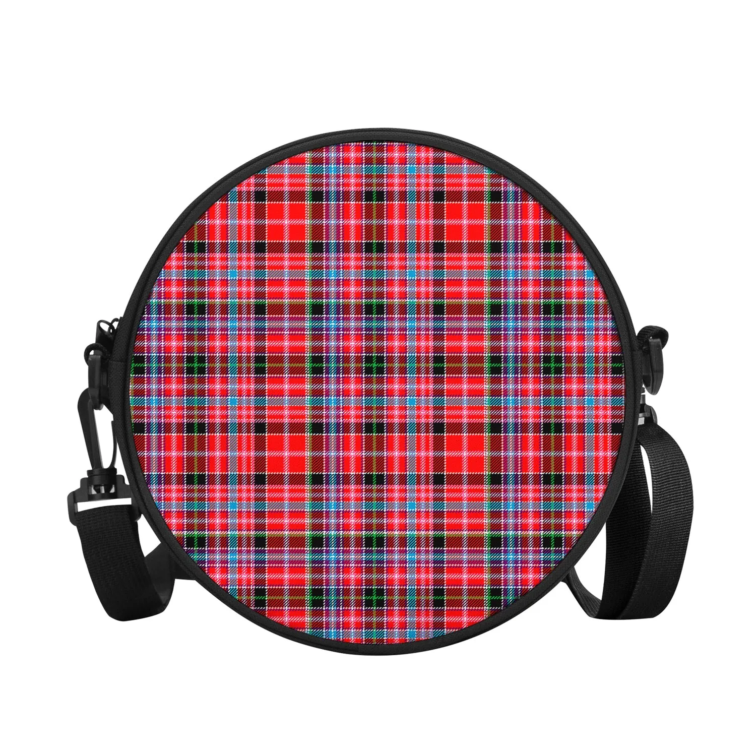 Aberdeen District Tartan Round Satchel Bags