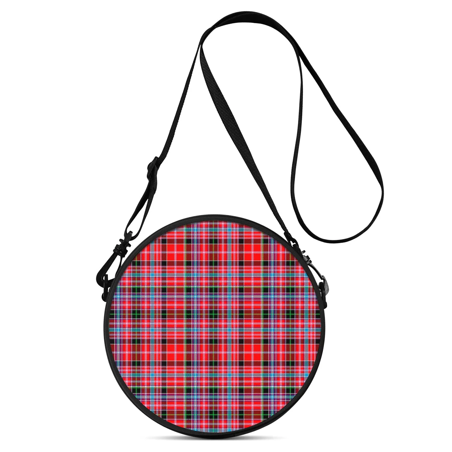 Aberdeen District Tartan Round Satchel Bags