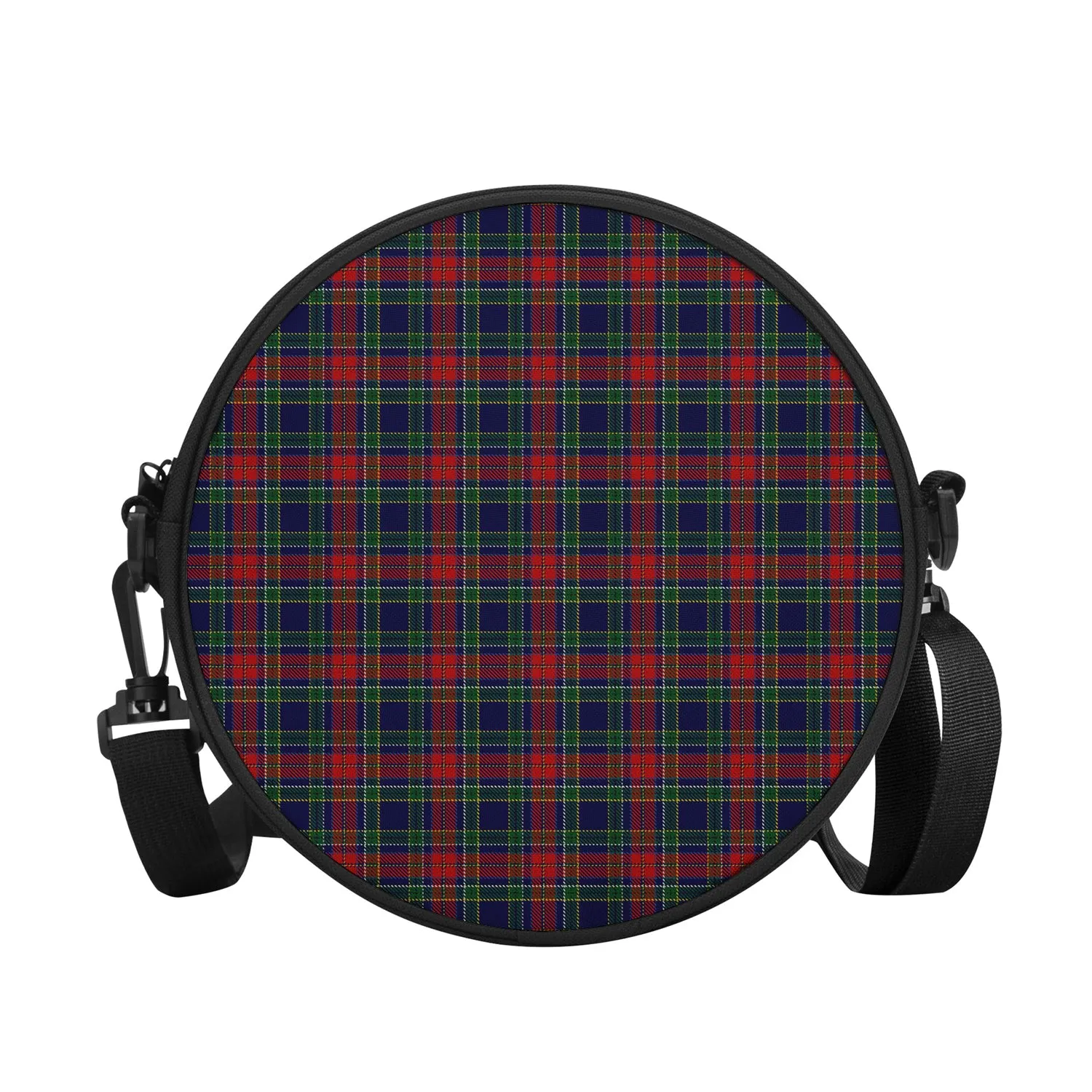 Allison Red Tartan Round Satchel Bags