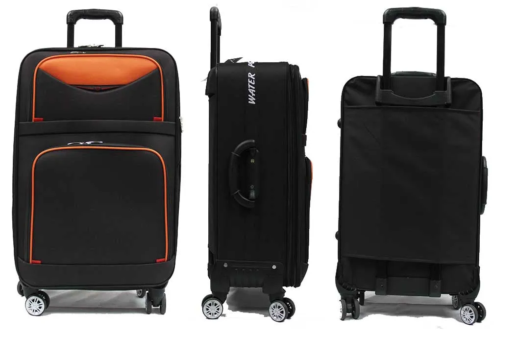 Classic Softside Expandable Luggage with 8 Spinner Wheels