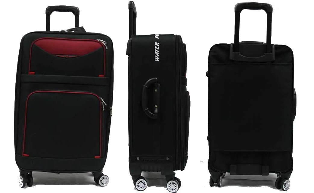 Classic Softside Expandable Luggage with 8 Spinner Wheels