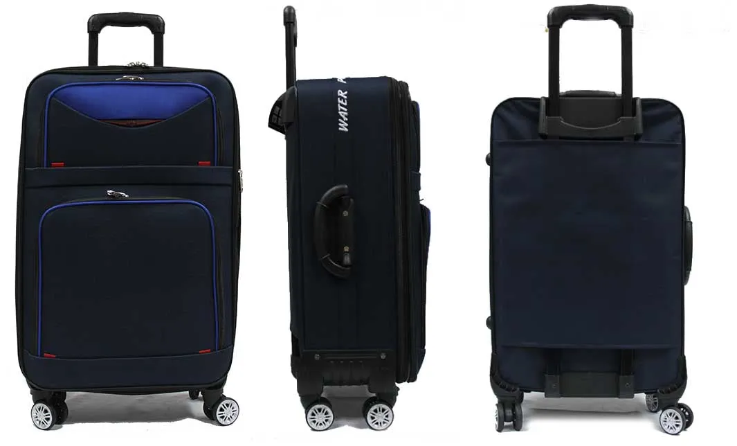 Classic Softside Expandable Luggage with 8 Spinner Wheels