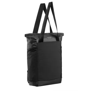 Compact tote bag Forclaz Travel 15 l, black