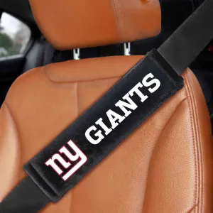 Fanmats New York Giants Embroidered Seatbelt Pad - 2 Pieces