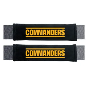 Fanmats Washington Commanders Embroidered Seatbelt Pad - 2 Pieces