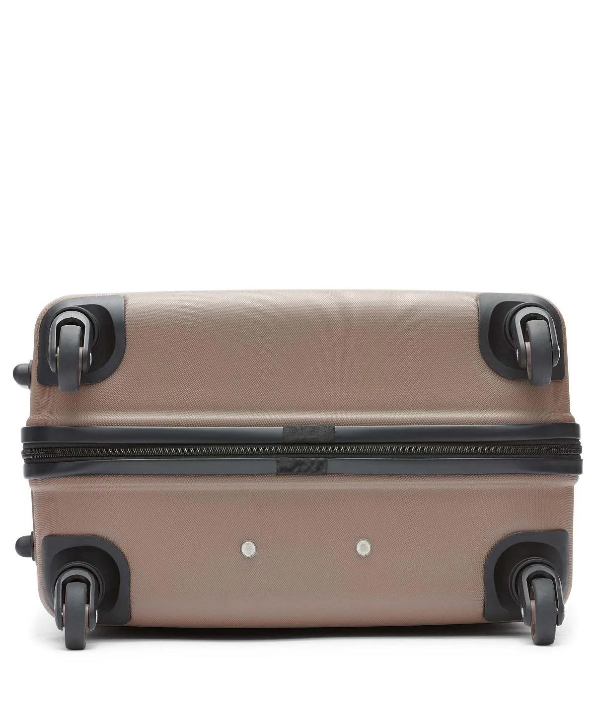 fillmore 3 piece calvin klein hard side suitcase set brown