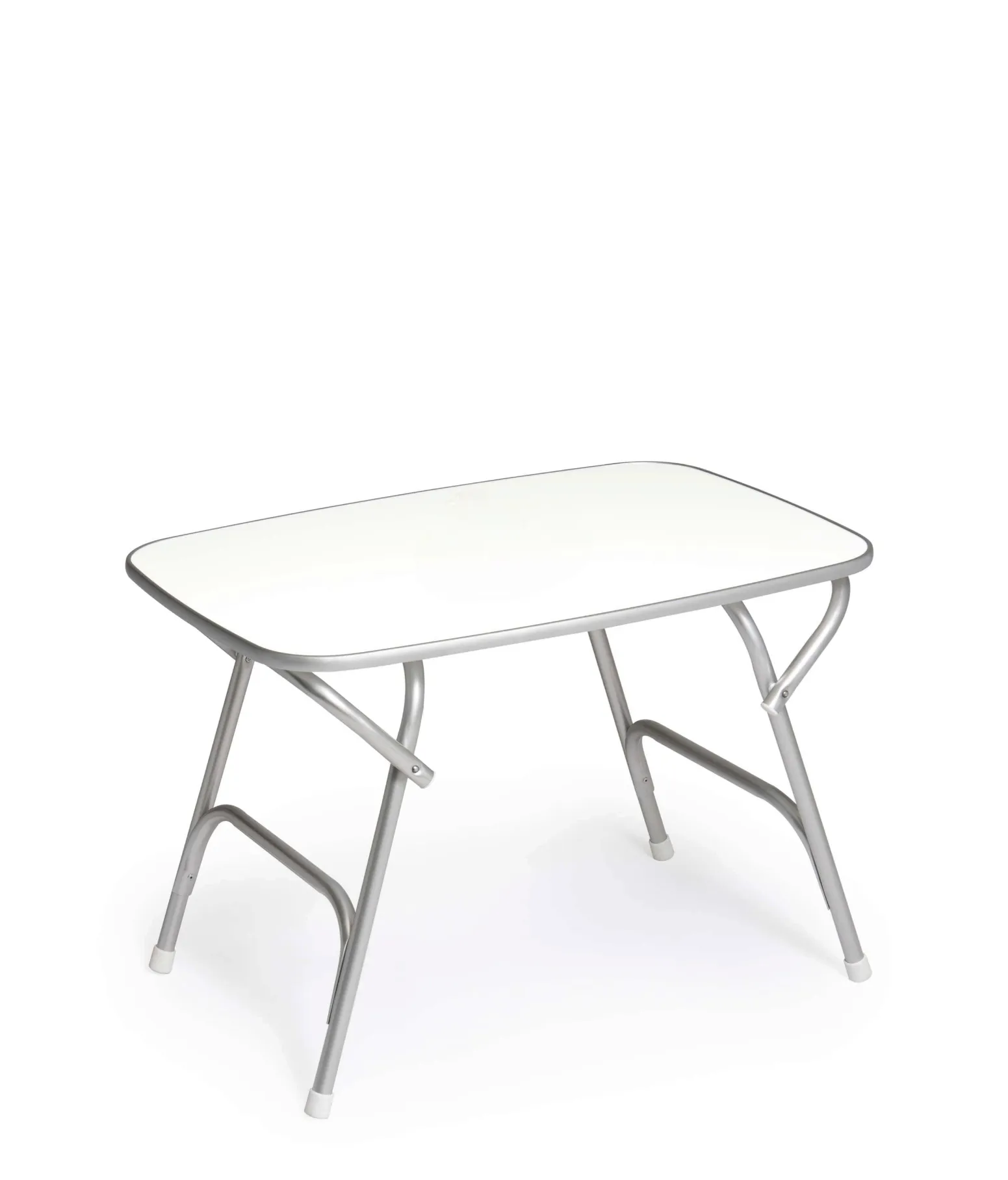 Folding Aluminum and Melamine Top Outdoor Table MARATHON 60 X 88 X 61-M450X