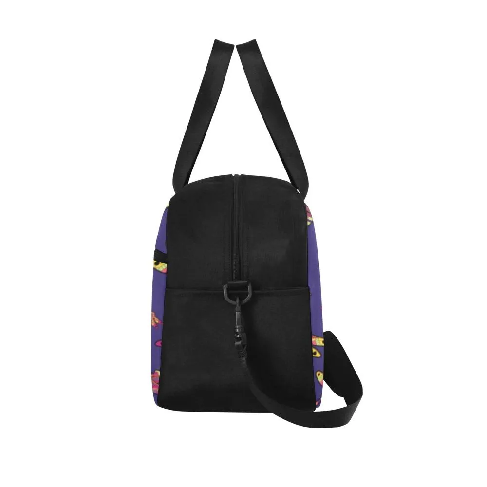 Gathering Purple Fitness Handbag