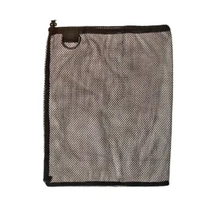 Innovative Econo Mesh Drawstring Bag with D-Ring