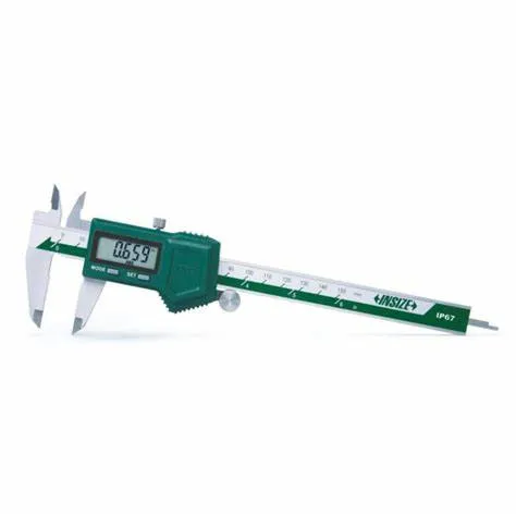 Insize 1118-150B Digital Vernier Caliper 0-150mm Range IP67 Dust/Waterproof ±0.01mm Accuracy