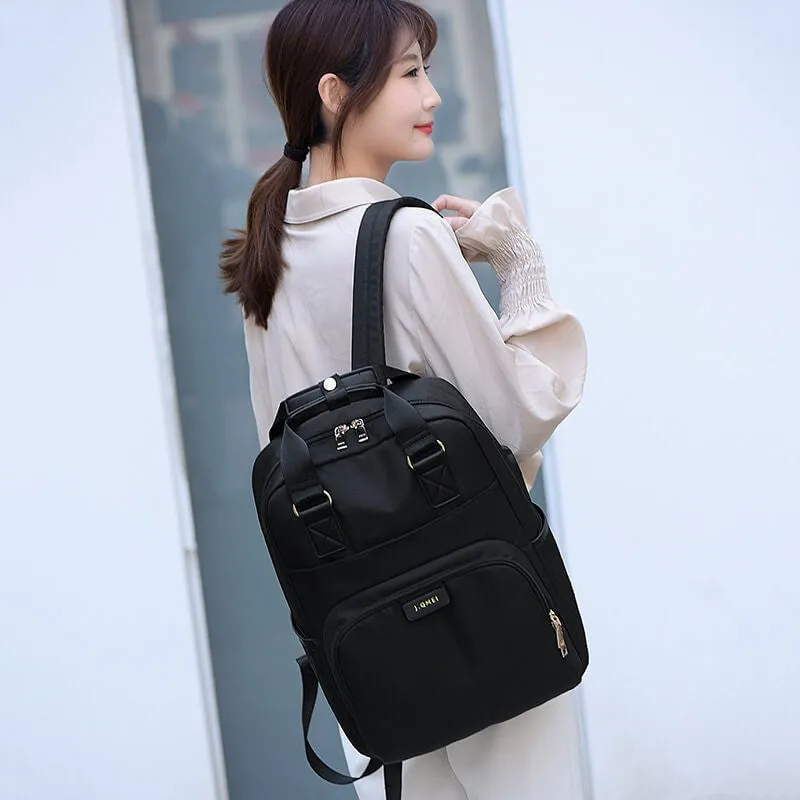 large volume practical rechargeable with USB waterproof theftproof bussiness style backpack