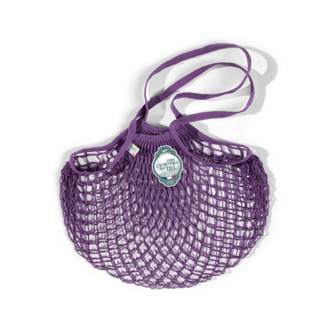 Le Filet Filt Market Bag - Violet