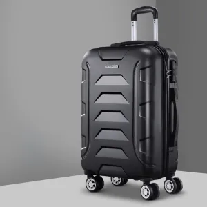 Lightweight 20" Luggage Trolley Suitcase, TSA Lock, Wanderlite