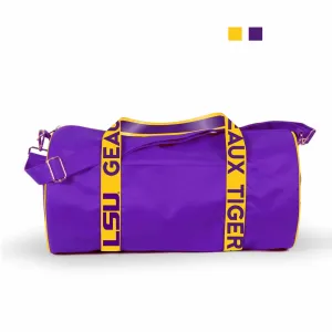 LSU Tigers Round Duffel