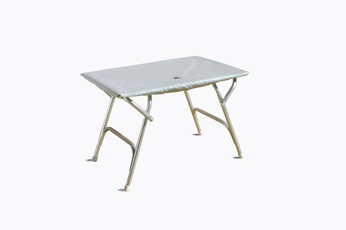 Marine grade Plywood covered with White Formica Boat Table 61x88x61cm-M400FT