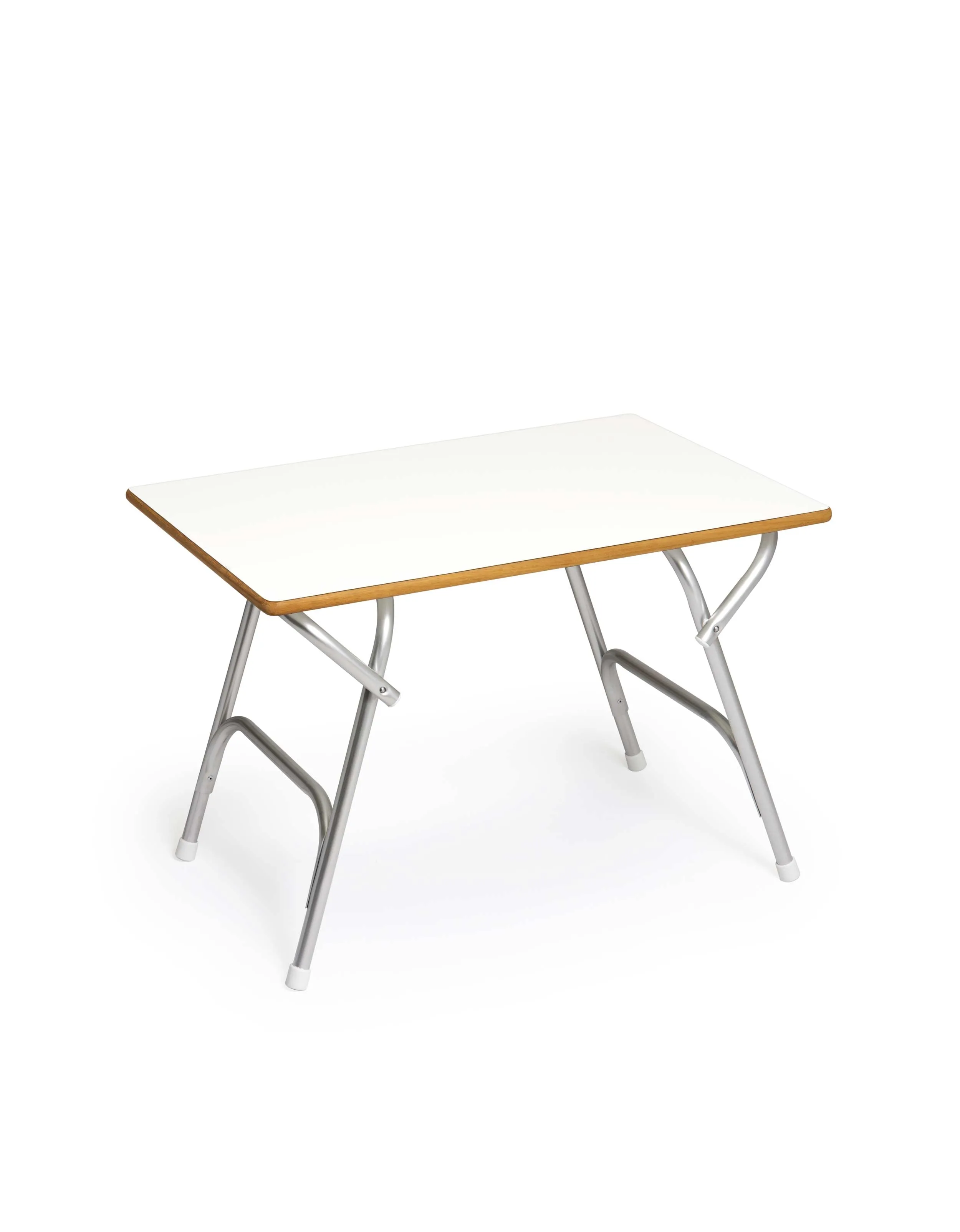 Marine grade Plywood covered with White Formica Boat Table 61x88x61cm-M400FT