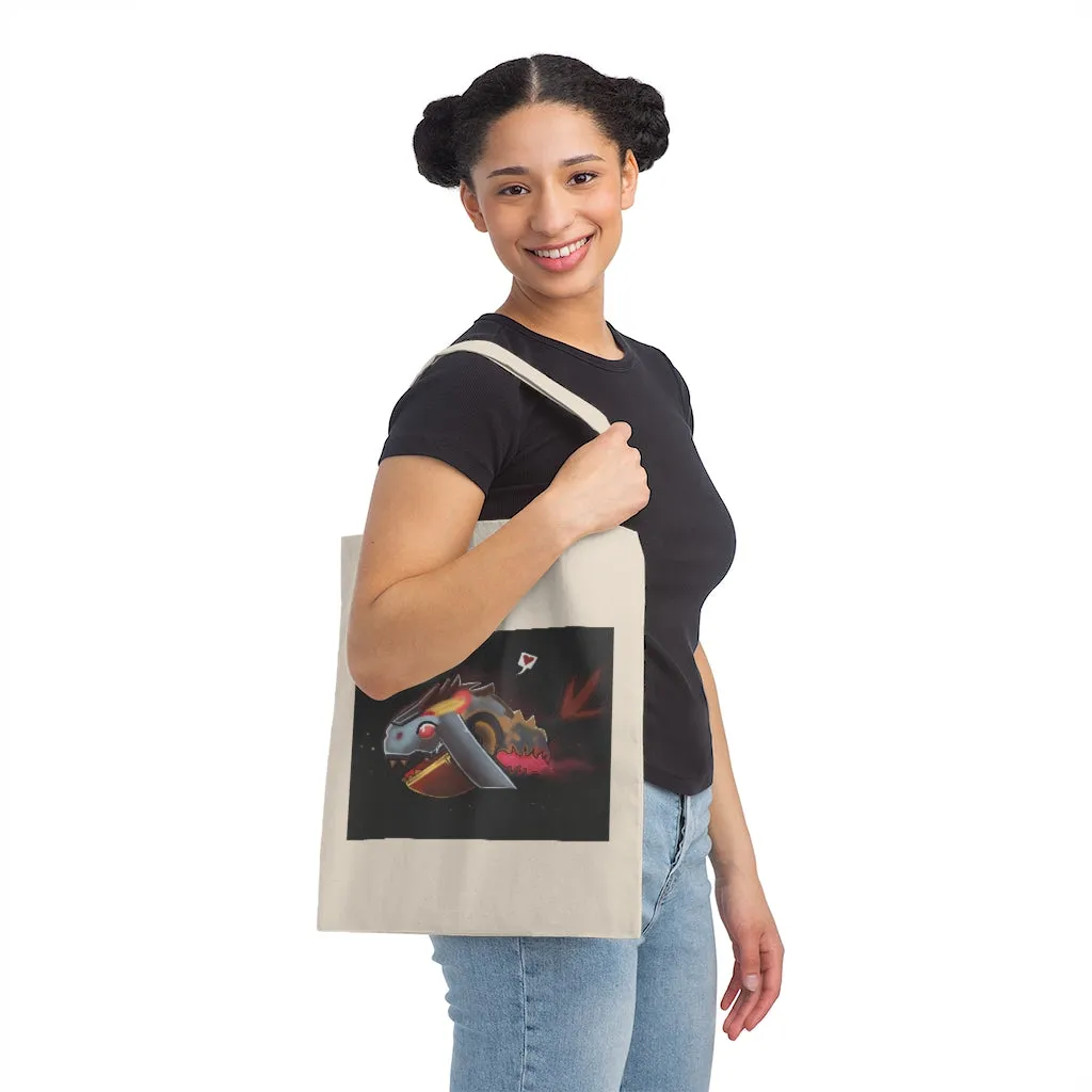 Mecha Whale Strider Canvas Tote Bag