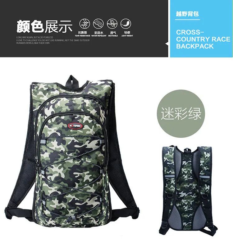 Men's outdoor double shoulder cycling backpack sports water bag backpack