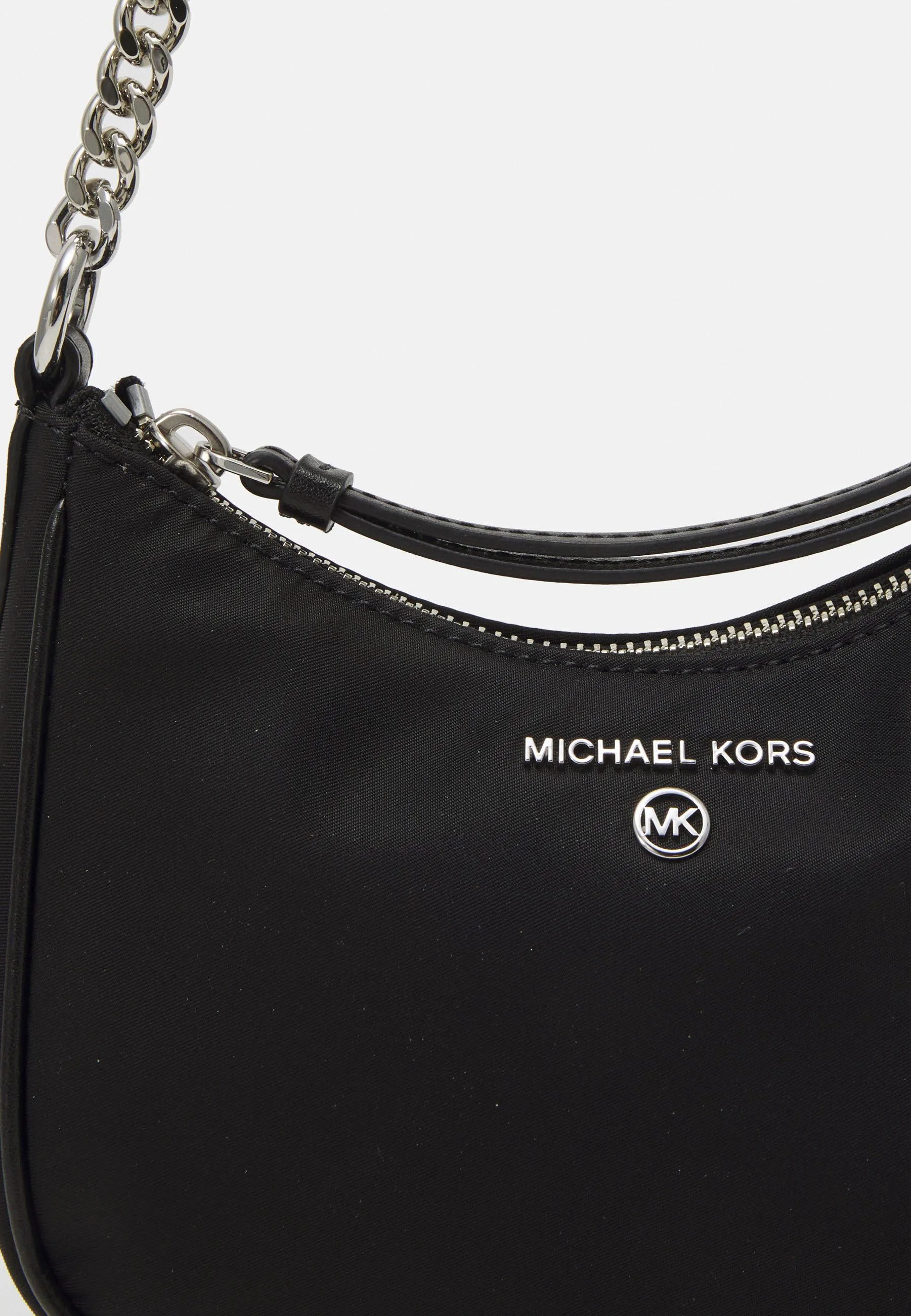 Michael Kors Jet Set Charm Chain Pouchette Hobo Bag, Black