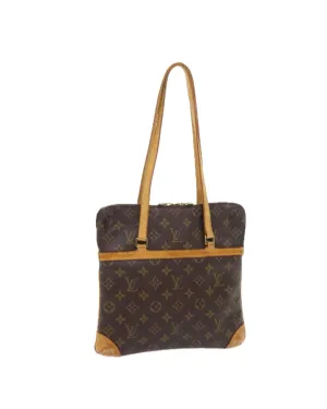 Monogram Shoulder Bag with Coussin Design