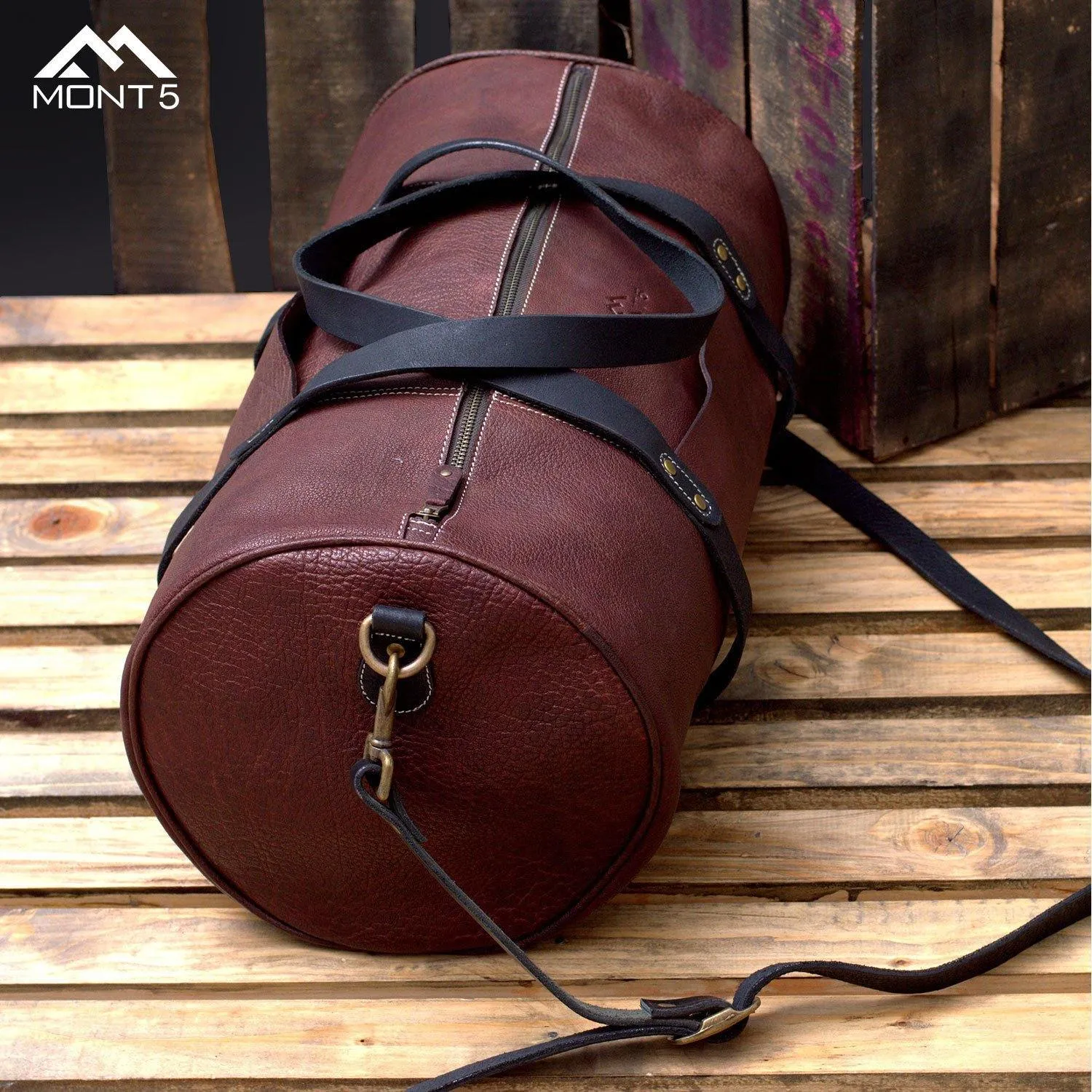 MONT5 Shangrila Maroon Bag