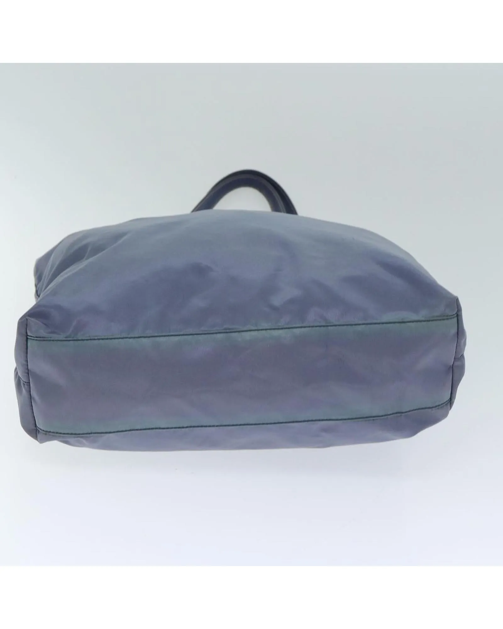 Nylon Tote Bag with Handle Drop and Spacious Interior