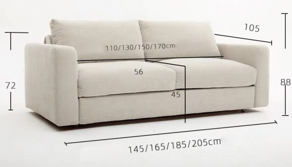 Pence Foldable Sofa Bed with Mattress