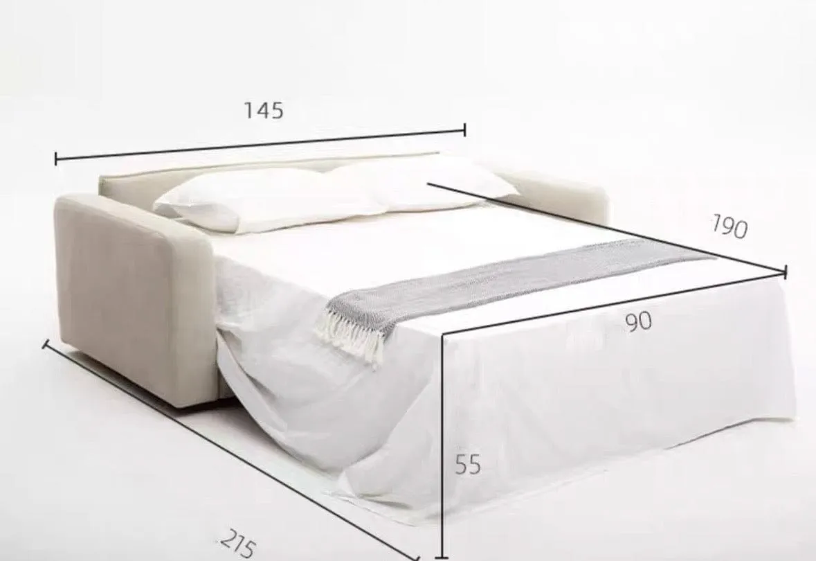 Pence Foldable Sofa Bed with Mattress