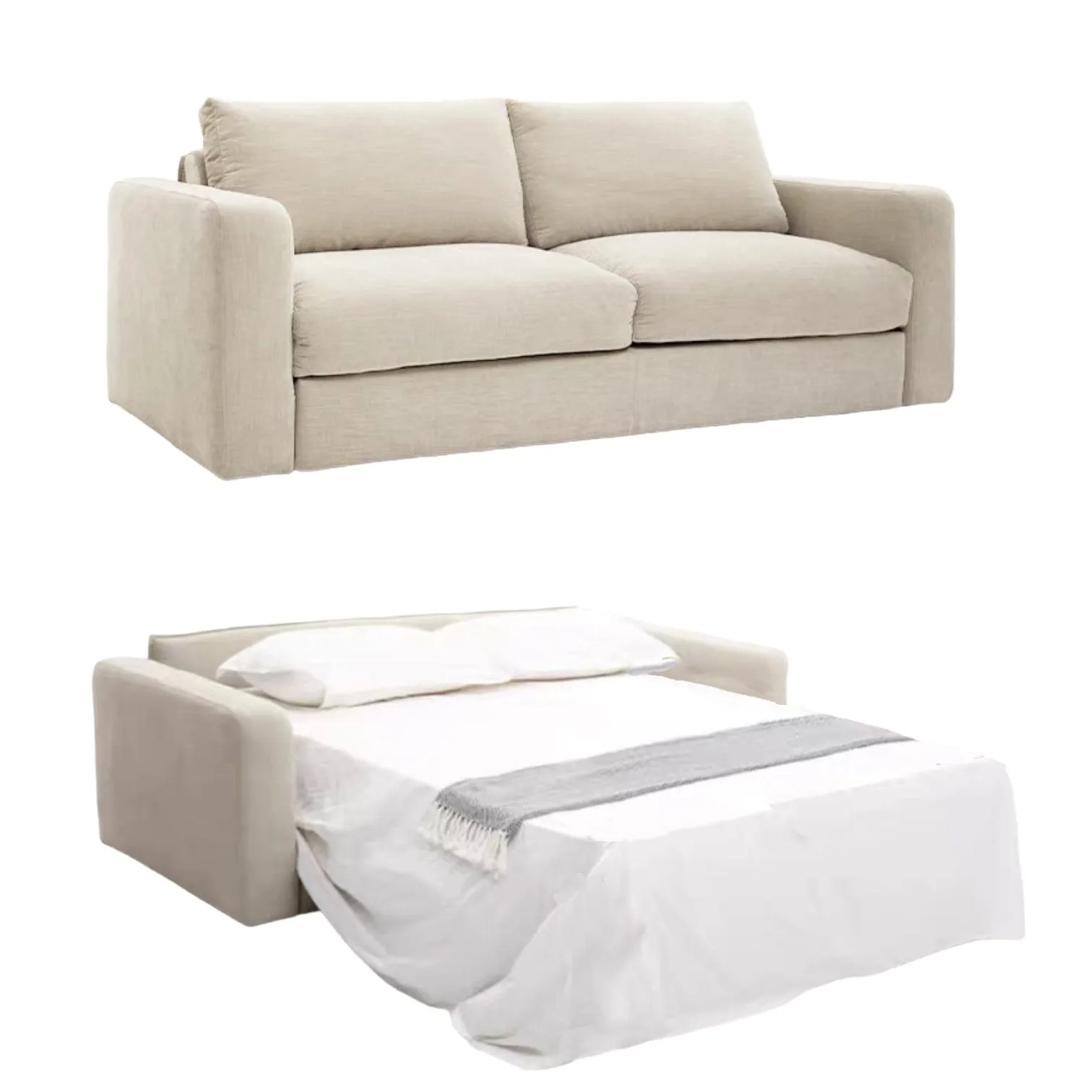 Pence Foldable Sofa Bed with Mattress