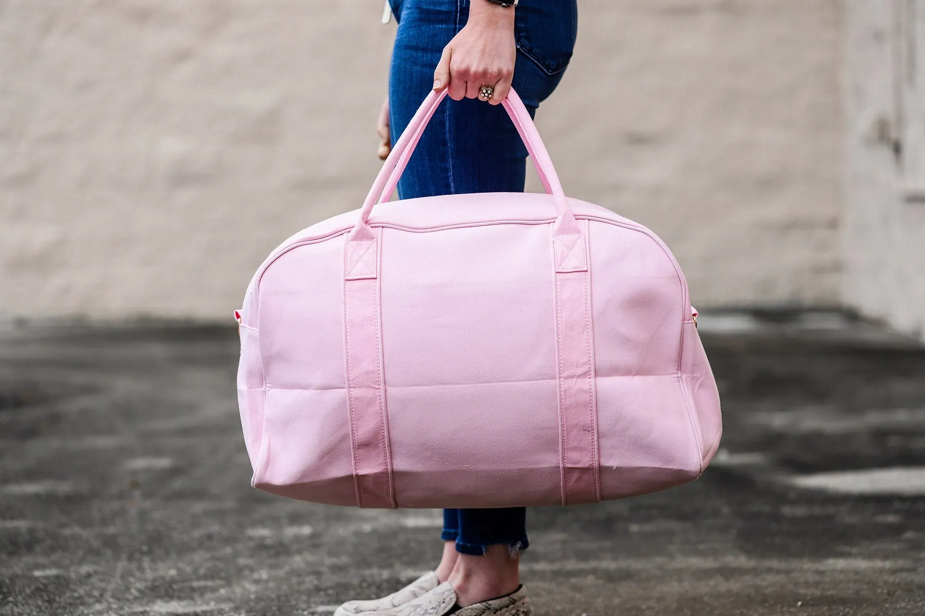 Personalized Canvas Duffel Bag