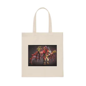 Rock Creature Canvas Tote Bag