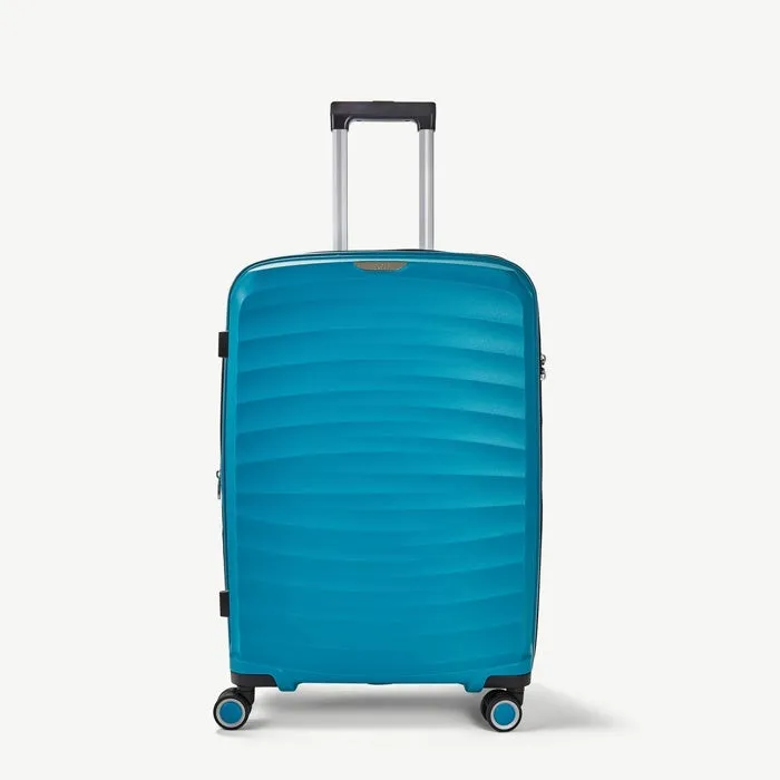 Rock Sunwave Expandable Spinner Large Suitcase 79cm - Blue