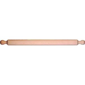 Solid Rolling Pin - Natural Beechwood