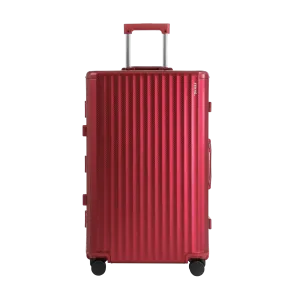 SPACE Aluminum Suitcase Red