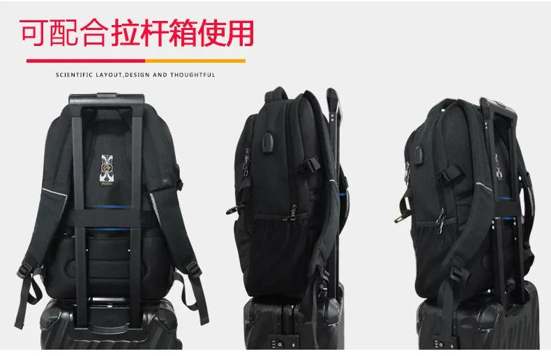 Sport Outdoor Swagger Bag Polyamides and Nylon Backpack for Men