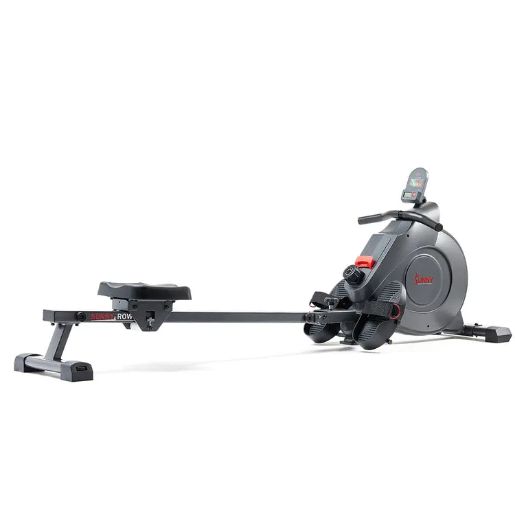 Sunny Health & Fitness SMART Compact Foldable Magnetic Rowing Machine with Bluetooth Connectivity - SF-RW522016