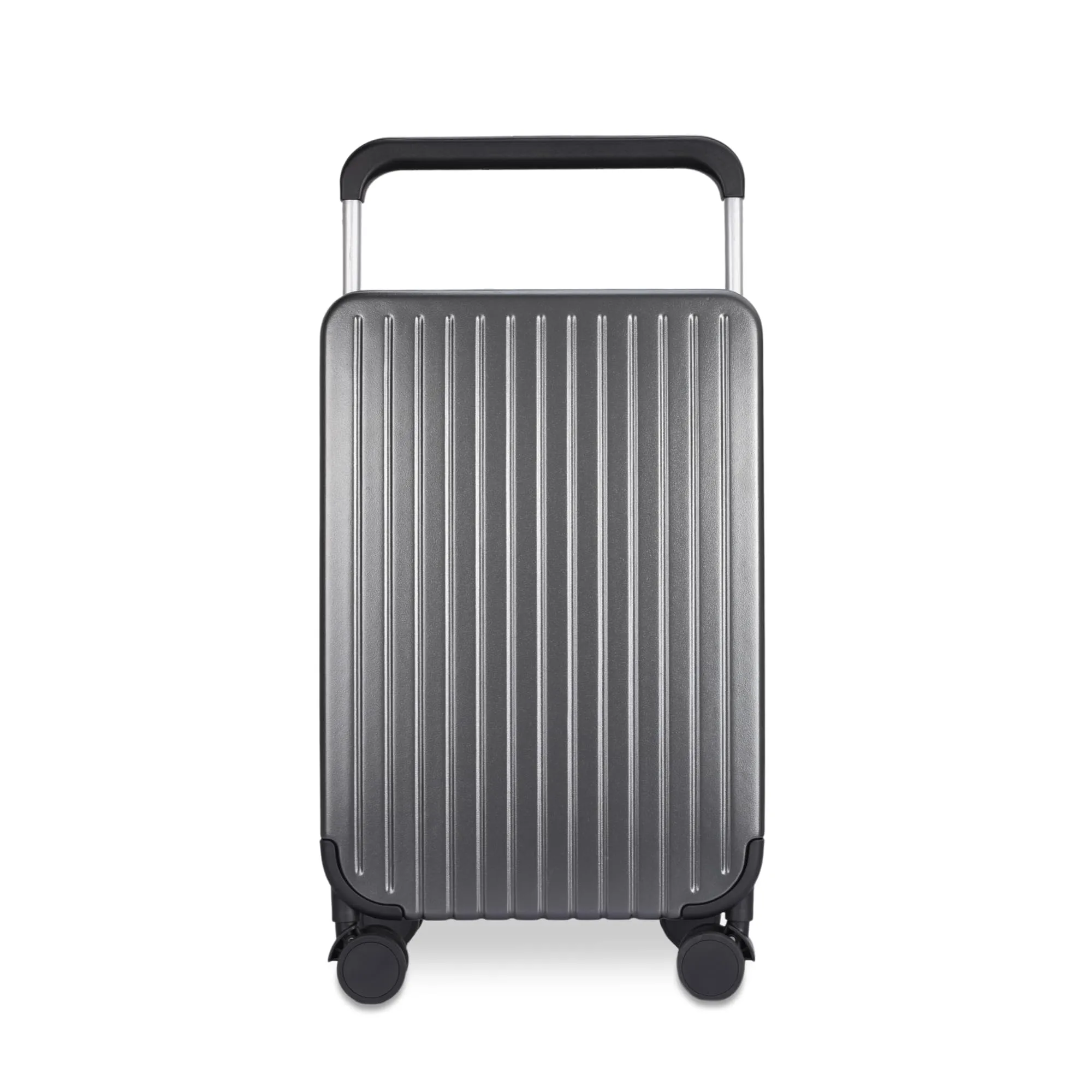 THE CLOWNFISH Trolley Bags for Travel | ABS and Polycarbonate Hard Sided Suitcase | for Travel with 8 Silent Wheels | Cabin Luggage Bag for Users | 360 Degree Rotation | 20 Inch/ 55cm | Grey