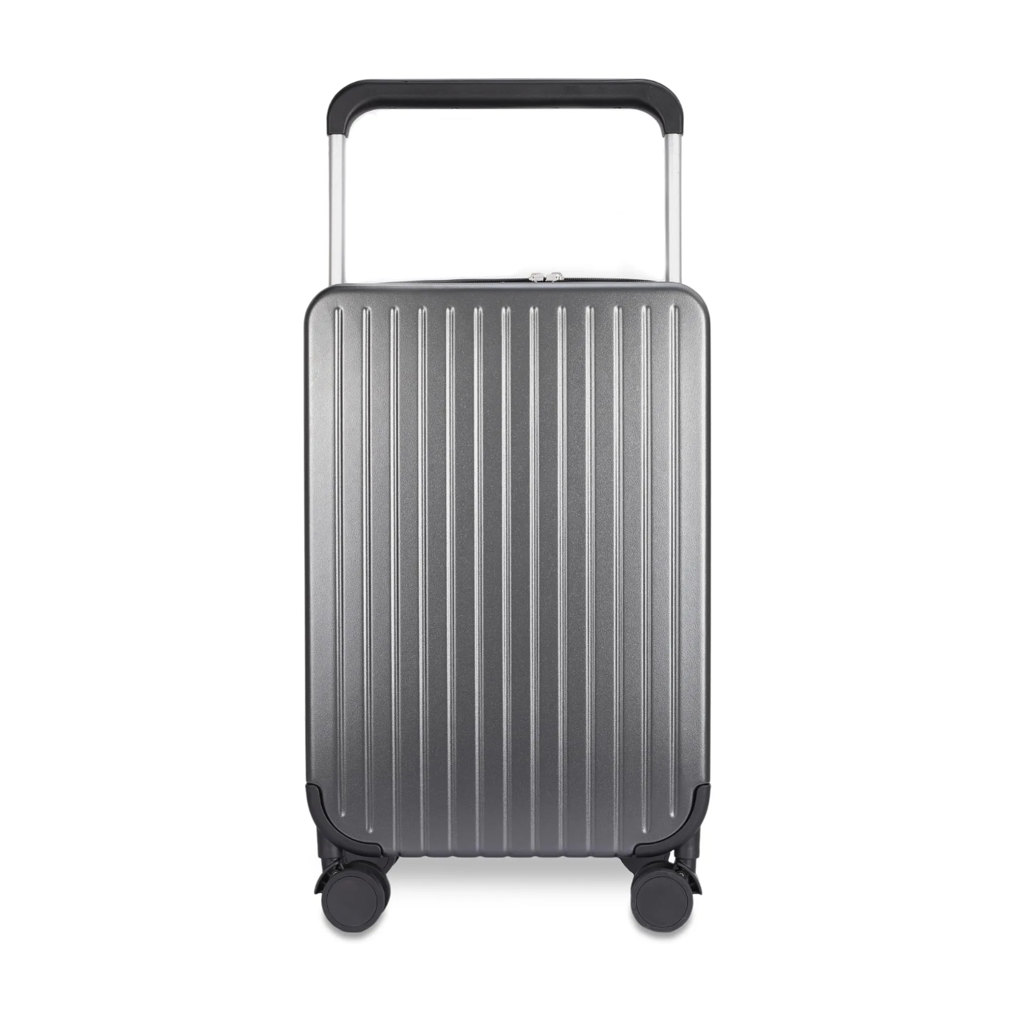 THE CLOWNFISH Trolley Bags for Travel | ABS and Polycarbonate Hard Sided Suitcase | for Travel with 8 Silent Wheels | Cabin Luggage Bag for Users | 360 Degree Rotation | 20 Inch/ 55cm | Grey