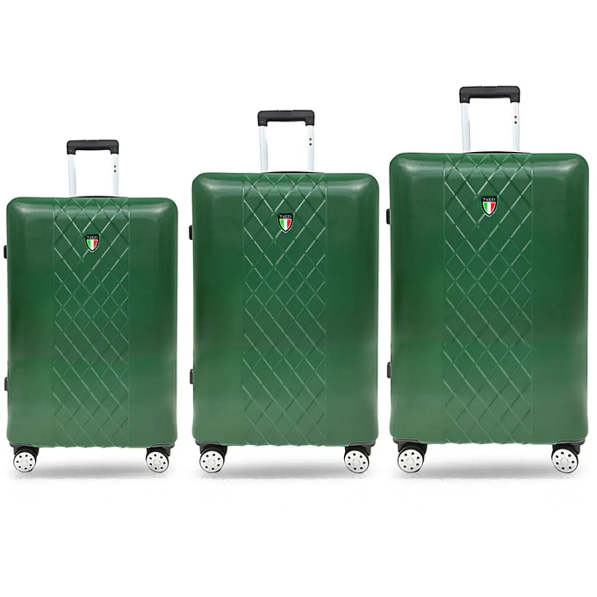 Tucci Borsetta T0330 ABS 3pc Luggage Set