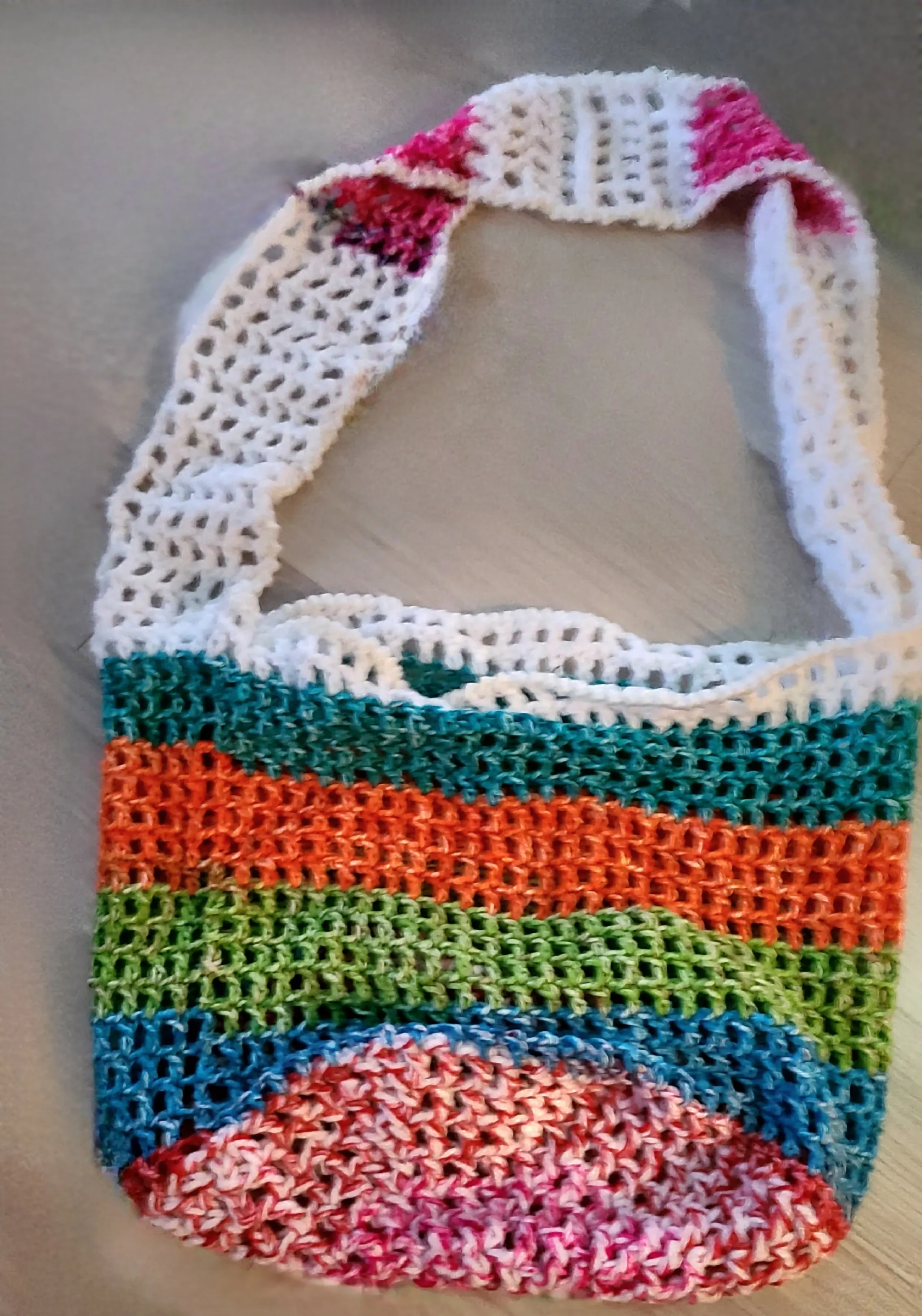 (Women/Girls) Crocheted hand bags, socks, book bags